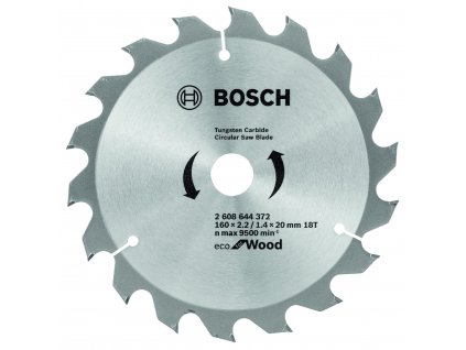 Pilový kotouč Bosch Eco for Wood 160x20 mm