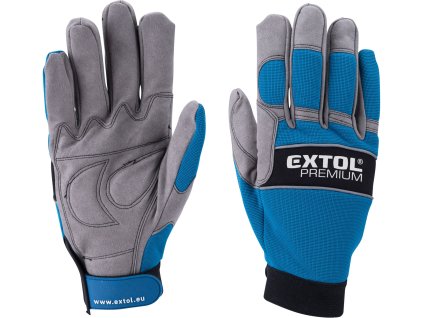 Rukavice pracovné polstrované, XL/11", veľkosť XL/11", EXTOL PREMIUM