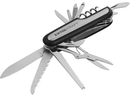 Multifunkční nerezový kapesní nůž 11v1 EXTOL CRAFT