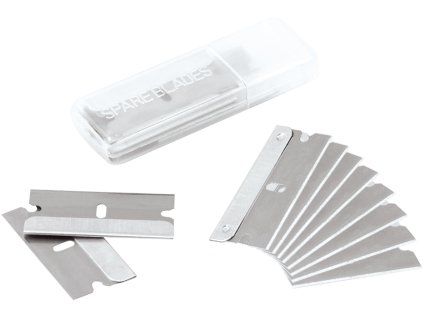 Náhradní břity do škrabky, 10ks, pro škrabku 8855062, EXTOL CRAFT
