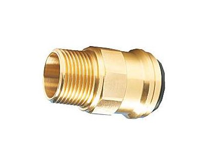 Přímá zástrčková spojka AD 15 x 1/2" AG (kuželový závit)