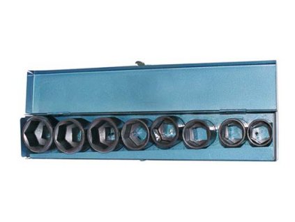 Súprava uťahovacích orechov 3/4" – 8 ks