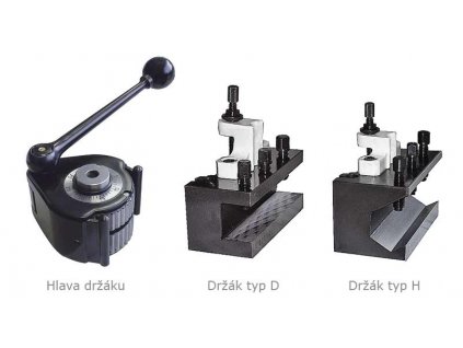 Rýchloupínací nožový držiak sada SWH 5 - B