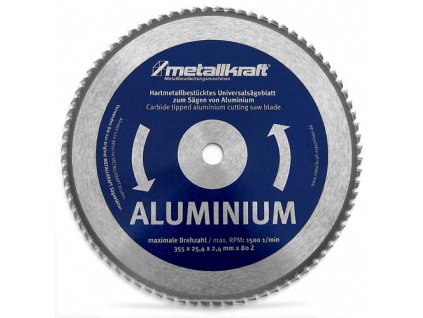 Pílový kotúč Metallkraft® 355x25,4 mm/80z.
