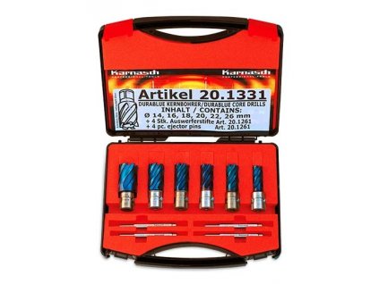 Súprava jadrových vrtákov Karnasch BLUE-LINE PRO 30