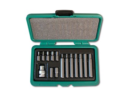 Sada 1/2" bitov imbus 4-12 (30-75mm) 15dielov