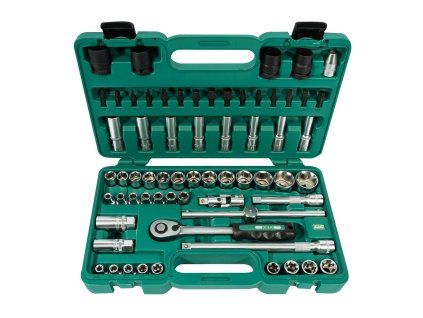 Súprava hlavíc HONITON 1/2" 64 dielov