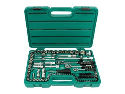 Sada hlavic HONITON 1/4"-3/8"-1/2" 99 dílů