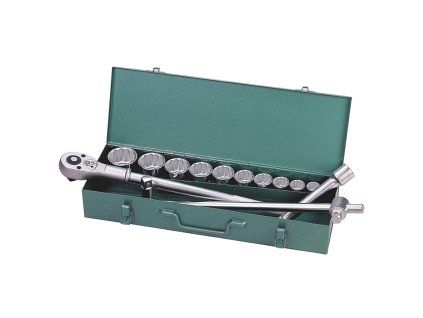 Sada hlavic HONITON 12ti-hran 3/4" 14dílů