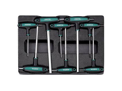 Sada imbus klíčů s T-rukojetí (8 ks) 2-10 mm HONITON