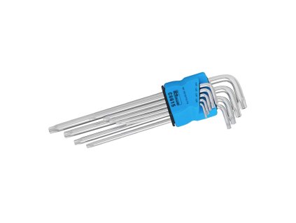 Súprava kľúčov TORX s otvorom (9 ks) T10-T50 RICHMANN