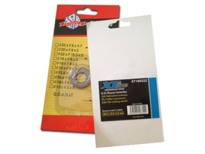 Řezací kolečko do řezačky XT160524 22 x 10,5 x 2 mm