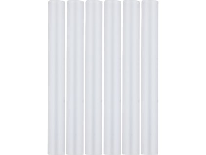 Transparentné tavné tyčinky (6ks) EXTOL CRAFT o 11x100 mm