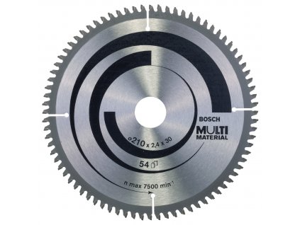 Pílový kotúč Bosch Standard for Multi Material 210x30 mm/80z.