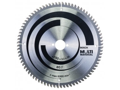 Pílový kotúč Bosch Standard for Multi Material 250x30 mm/80z.