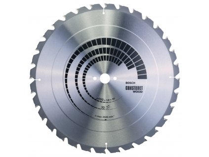 Pílový kotúč Bosch Construct Wood 450x30 mm/32z.