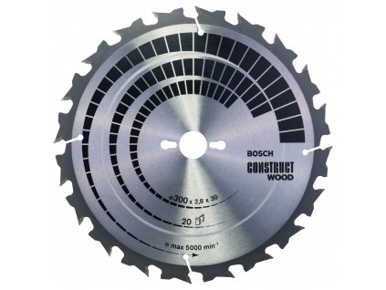 Pilový kotouč Bosch Construct Wood 300x30 mm/20z.