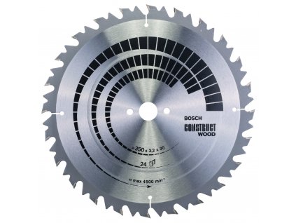 Pilový kotouč Bosch Construct Wood 350x30 mm/24z.