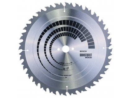 Pilový kotouč Bosch Construct Wood 400x30 mm/28z.