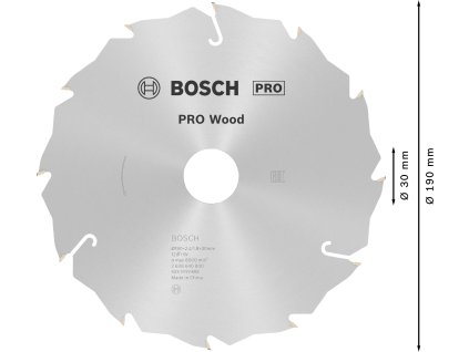 Pílový kotúč Bosch Speedline Wood 190x30 mm