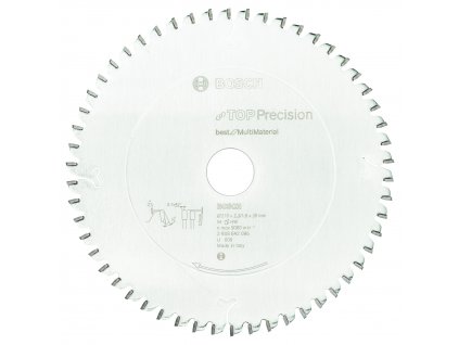 Pílový kotúč Bosch Top Precision Best for Multi Material 210x30 mm/54z.