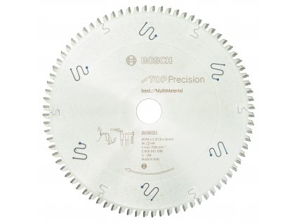 Pílový kotúč Bosch Top Precision Best for Multi Material 254x30 mm/80z.