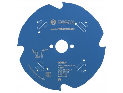Pilový kotouč Bosch Expert for Fiber Cement 140x20 mm/4z.