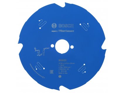 Pílový kotúč Bosch Expert pre Fiber Cement 190x30 mm/4z.