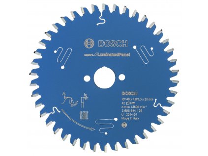 Pílový kotúč Bosch Expert pre Laminated Panel 140x20 mm/42z.