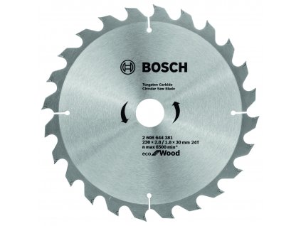 Pilový kotouč Bosch Eco for Wood 230x30 mm