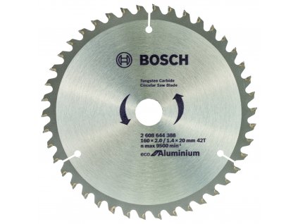 Pilový kotouč Bosch Eco for Aluminium 160x20 mm/42z.