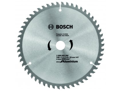Pílový kotúč Bosch Eco for Aluminium 190x20 mm/54z.