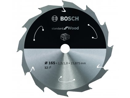 Pilový kotouč Bosch Standard for Wood 165x16 mm