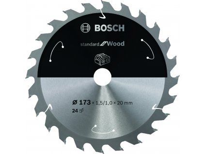 Pilový kotouč Bosch Standard for Wood 173x20 mm/24z.
