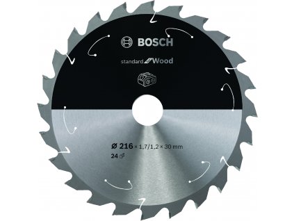 Pilový kotouč Bosch Standard for Wood 216x30 mm