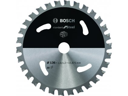 Pilový kotouč Bosch Standard for Steel 136x16 mm/30z.