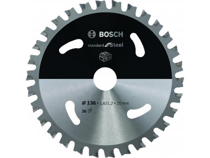Pilový kotouč Bosch Standard for Steel 136x20 mm/30z.