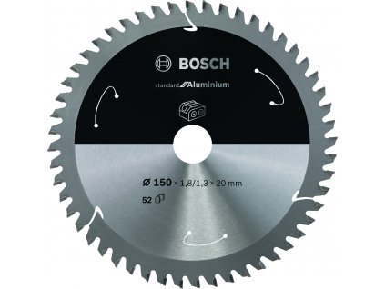 Pilový kotouč Bosch Standard for Aluminium 150x20 mm/52z.