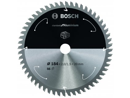 Pilový kotouč Bosch Standard for Aluminium 184x20 mm/56z.