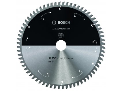 Pilový kotouč Bosch Standard for Aluminium 250x30 mm/68z.