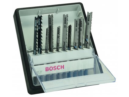 Súprava (10 ks) pílových plátkov T pre priamočiaru pílu Bosch RobustLine pre kov a drevo