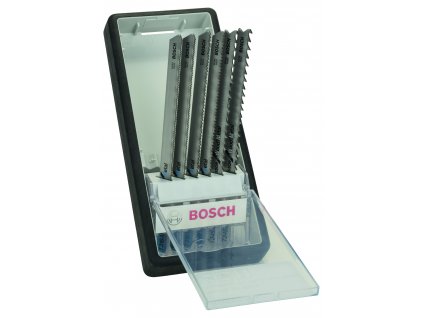Sada (6 ks) pilových plátků T pro přímočarou pilu Bosch RobustLine pro kovové profily