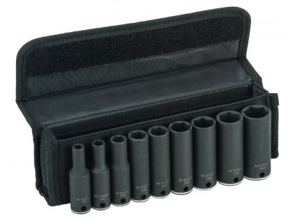 9dílná sada nástrčných klíčů 3/8" Bosch 7-19 mm