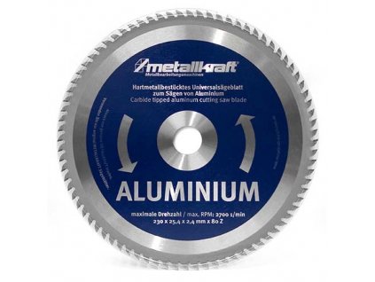 Pílový kotúč Metallkraft® 230x25,4 mm/80z.