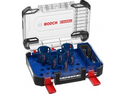 9dielna sada dieroviek Bosch EXPERT Tough Material 22-68 mm