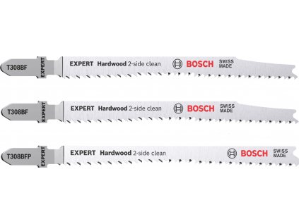 Sada pilových plátku (3ks) Bosch EXPERT na tvrdé dřevo