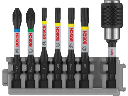 Súprava bitov Bosch PRO Impact Set s Quick Change držiakom (Pick and Click)