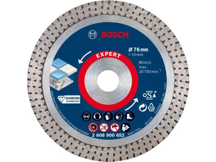 Diamantový rezný kotúč Bosch EXPERT HardCeramic 76 mm