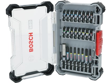 Súprava skrutkovacích bitov Bosch PRO Impact (24 ks) - Univerzálny výber s bitmi Robertson
