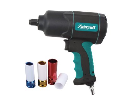 Příklepový utahovák 1/2" E - sada